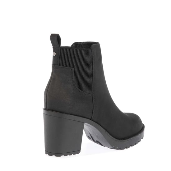 Damen Only Barbara Stiefeletten mit Absatz in Schwarz - Image 3