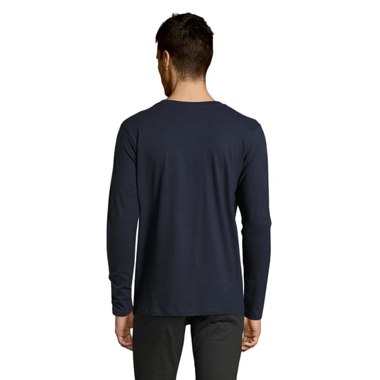 SOLS - "Imperial" T-Shirt für Herren Langärmlig (Dunkelblau) - Image 2