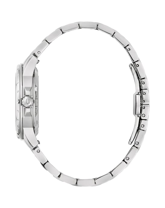Bulova Marine Star Damen Silber Uhr 96L326 - Image 3