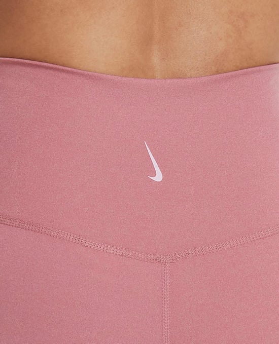Nike Yoga Move to Zero Women's 7/8 Leggings Pastel Pink - Image 4