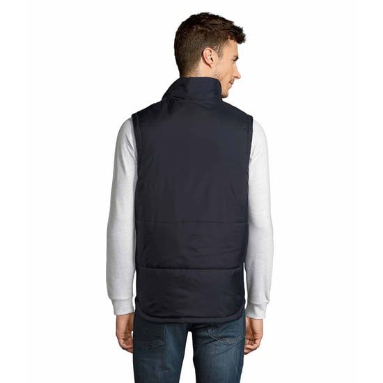 SOLS Warm Unisex wattierte Bodywarmer Jacke (Marine) - Image 3