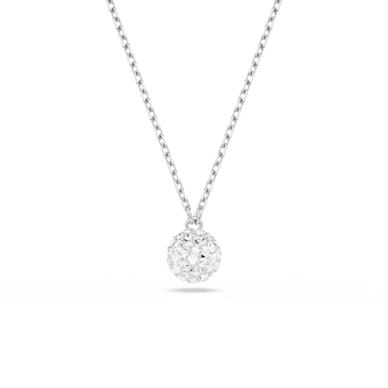 Swarovski 'Dextera' Women's Base Metal Necklace - Silver 5693206