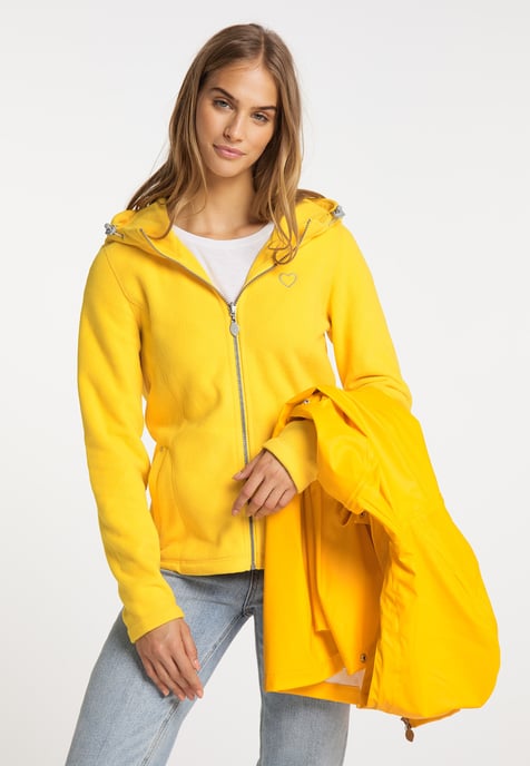 Mymo 3 in 1 Regenjacke Damen sonnengelb - Image 5