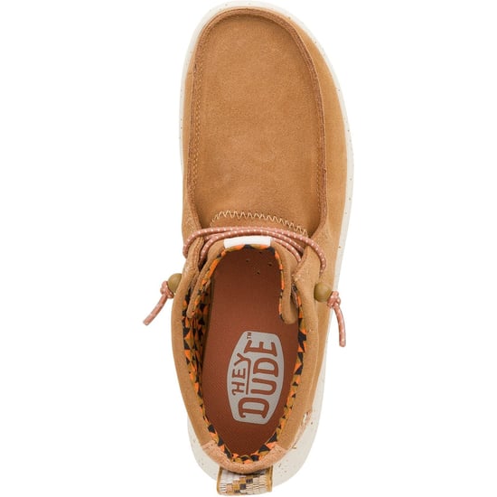 HEYDUDE Wendy Peak Hi Wildleder Damen Stiefel Chestnut - Image 4