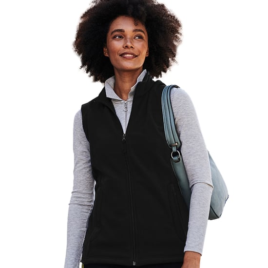 Regatta Womens/Ladies 210 Series Microfleece Bodywarmer / Gilet (Black)