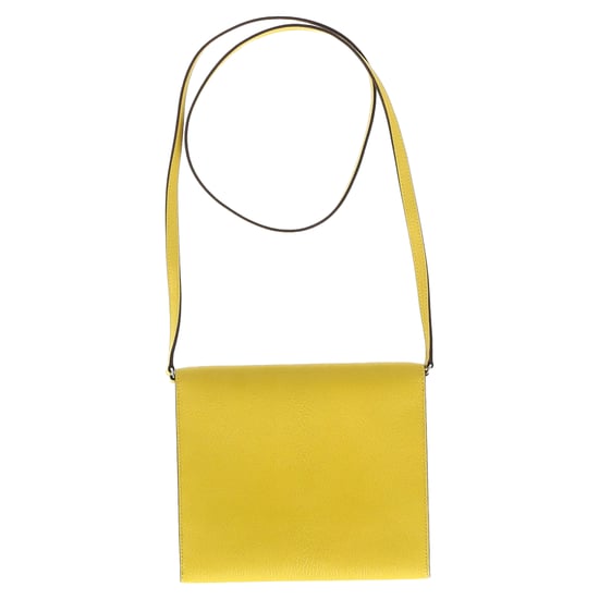 Hermès Cinhetic To Go Umhängetasche aus gelbem Leder - Image 2