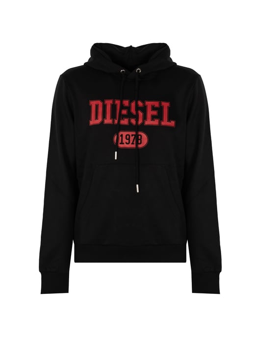 Diesel Sweatshirt S-Ginn Herren Schwarz - Image 1