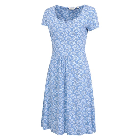 Mountain Warehouse - Robe mi-longue ORCHID - Femme (Bleu clair) - Image 3