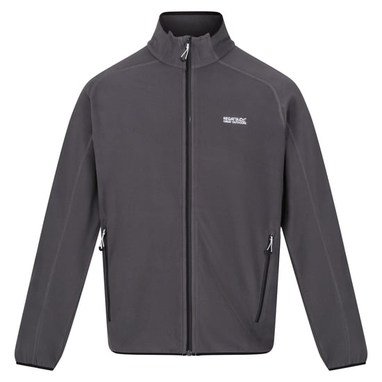 Regatta - "Hadfield" Fleecejacke Durchgehender Reißverschluss für Herren (Mittelgrau) - Image 1