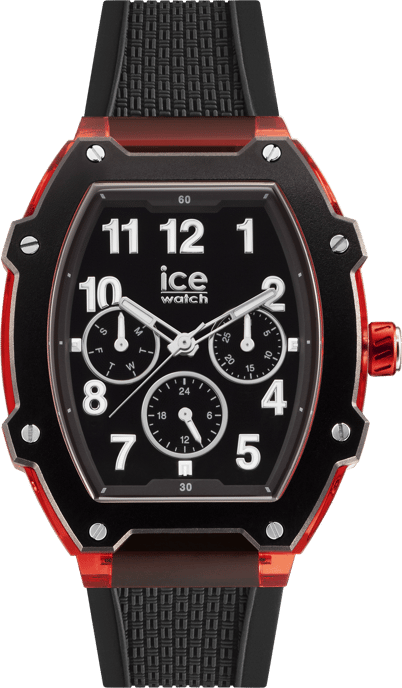 Ice Watch Ice Boliday - Schwarz Rot Unisex Schwarze Uhr 023316 - Image 1