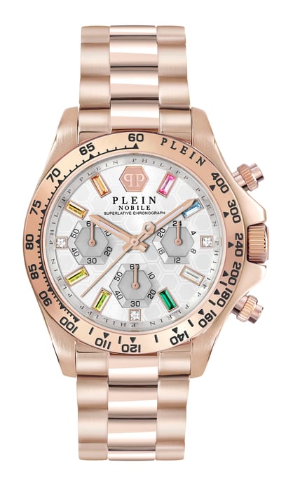 Philipp Plein Nobile Lady Damen Armbanduhr Roségold PWSBA0323 - Image 1