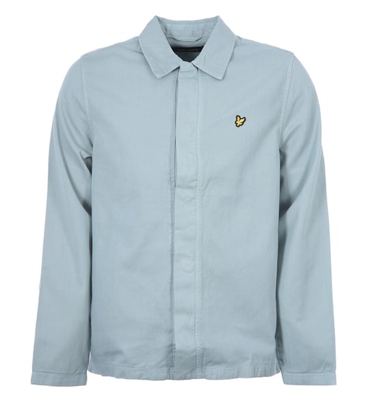 Surchemise Lyle & Scott Washed Drill - Away Blue - Image 1