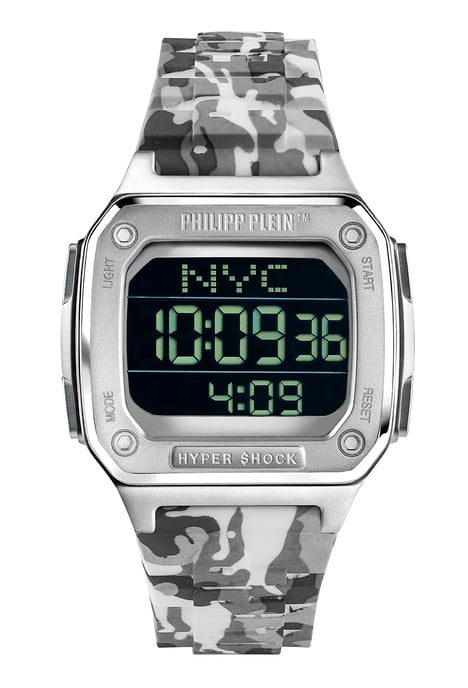 Philipp Plein Hyper $hock Unisex Mehrfarbige Uhr PWHAA1522 - Image 1