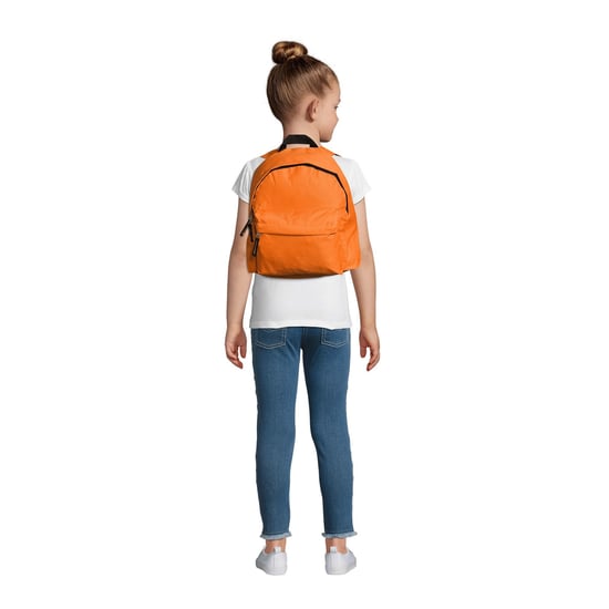SOLS Kids Rider Schulrucksack / Rucksack (Orange) - Image 2