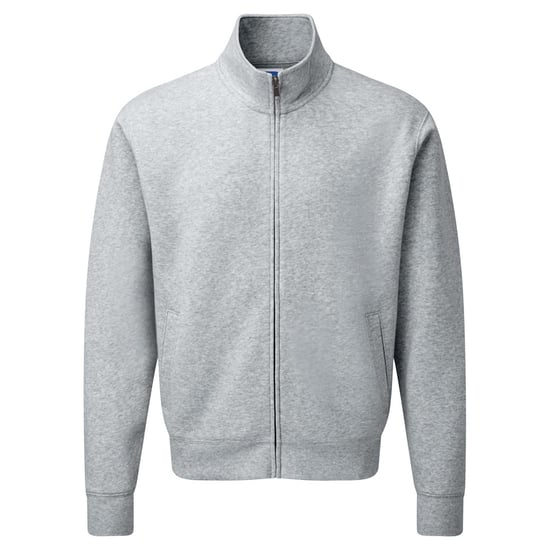 Russell Herren Authentic Full Zip Jacke (Light Oxford) - Image 1