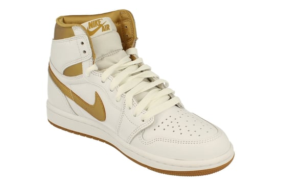 Nike Womens Air Jordan 1 Retro Hi OG White Trainers