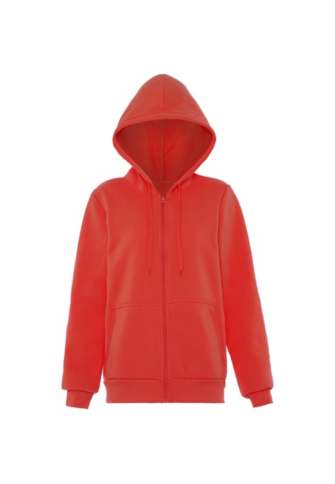 Mymo Kapuzenjacke Damen Sommerrot - Image 1