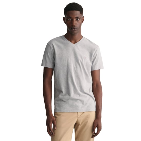 Gant Slim Shield V-Neck T-Shirt - Image 2