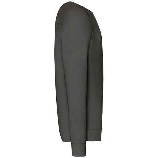 Fruit of the Loom - Sweatshirt für Herren/Damen Unisex Raglanärmel (Hellgrau) - Image 3