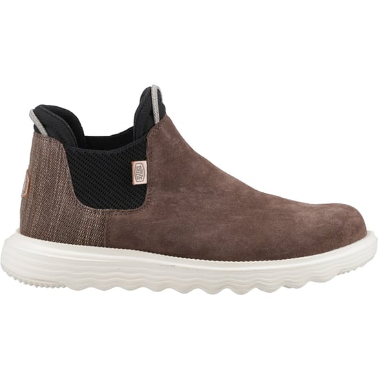 HEYDUDE Branson Leder Damen Stiefel Kaffee - Image 5