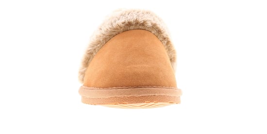 Hush Puppies Ariel Wildleder Damen Hausschuhe In Beige - Image 3