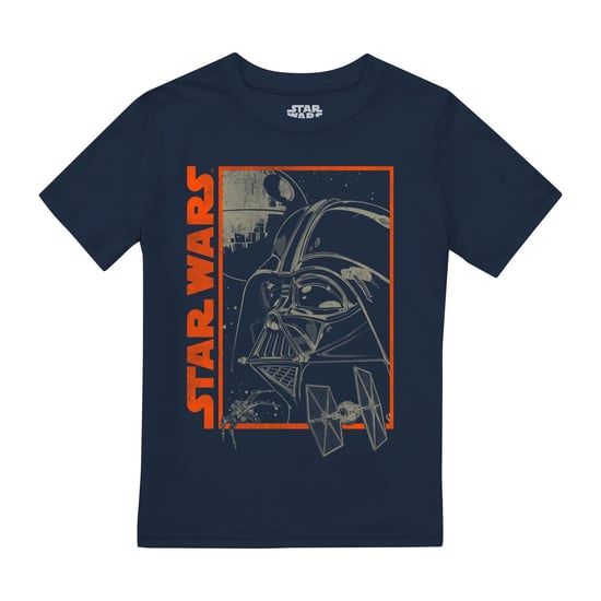 Star Wars Boys Darth Vader T-Shirt (Navy)