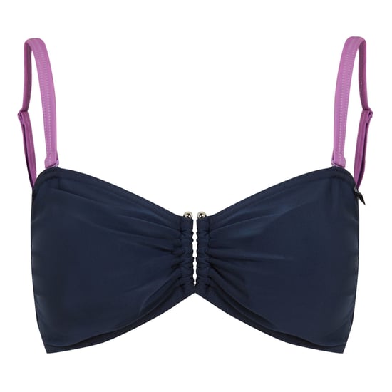Regatta - "Aceana III" Bikini Oberteil für Damen (Marineblau/Orchideen-Lila) - Image 1