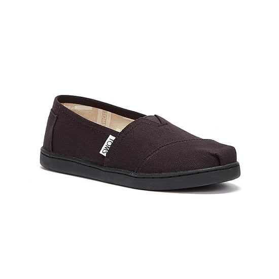 Jungen Mädchen TOMS Alpargata Jugend Schwarz / Schwarz Espadrilles - Image 2
