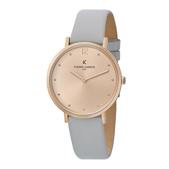 Pierre Cardin Belleville Simplicity Grau Damen Armbanduhr CBV.1011 - Image 1