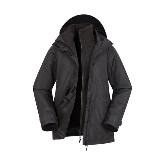 Mountain Warehouse Womens/Ladies Fell II 3 In 1 Jacket (Black)