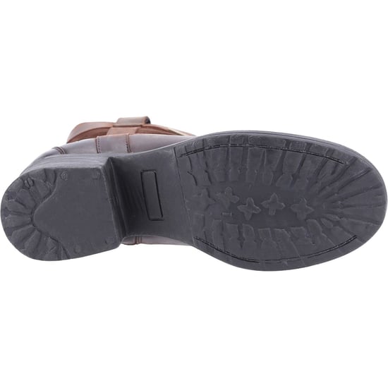 Hush Puppies Saskia Leder Damen Braun Stiefel - Image 3