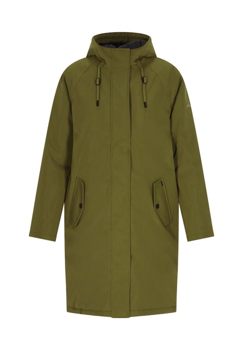 Dreimaster Winterparka Damen oliv - Image 1