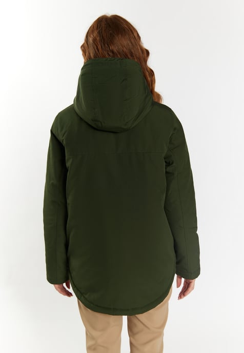Dreimaster Arctic Winterjacke Damen dunkelgrün - Image 4