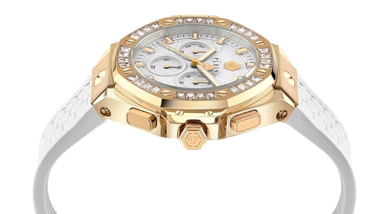 Philipp Plein Plein Chrono Royal Weiß Unisex Armbanduhr PWPSA0624 - Image 2