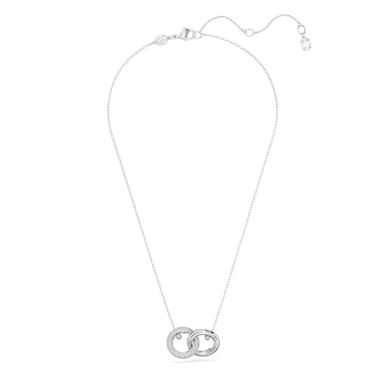 Swarovski 'Dextera' Damen-Halskette aus Metall - Silber 5670251 - Image 3