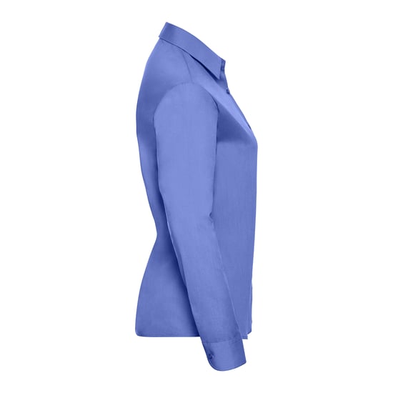 Russell Collection - Hemd Pflegeleicht für Damen Langärmlig (Business-Blau) - Image 3