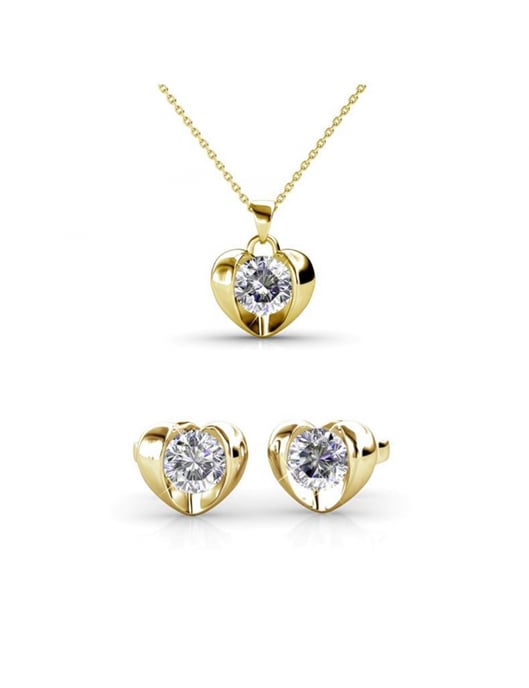 Simply Love Set - Gold und Kristall - Image 1