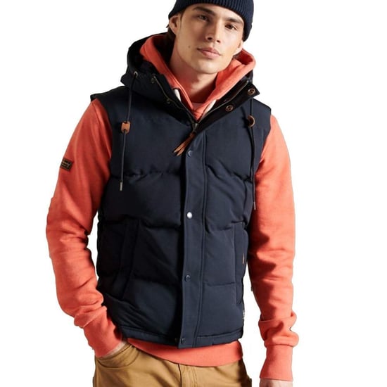 Superdry Herren Steppweste klassisches Marineblau - Image 1