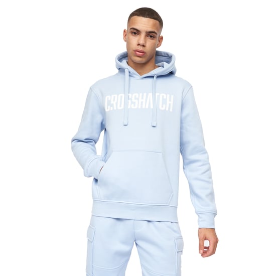 Crosshatch - "Holdouts" Kapuzenpullover für Herren (Hellblau) - Image 1