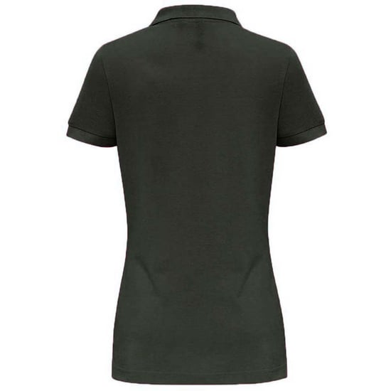 Asquith & Fox - Unifarbenes Poloshirt - Damen (Flaschengrün) - Image 2