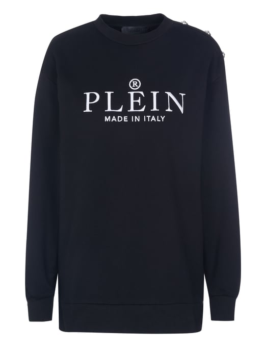 100% Coton; Philipp Plein Pull-over; Modèle: SABC WJO0741 PJO002N - Image 1