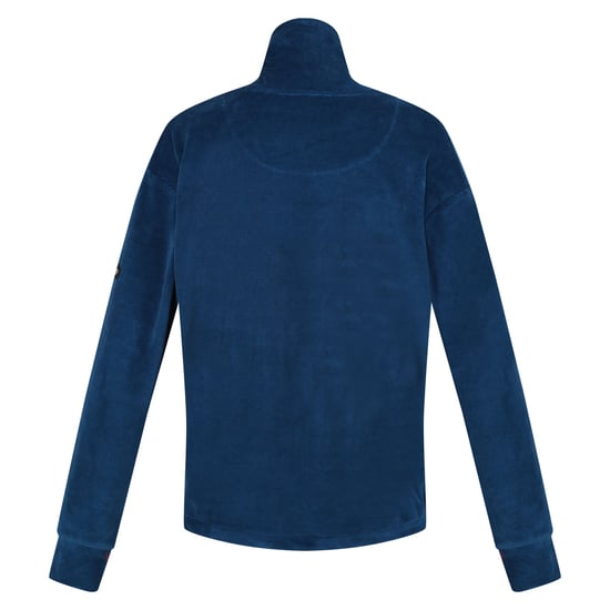 Regatta Womens/Ladies Velour Full Zip Fleece Jacket (Blue Opal)
