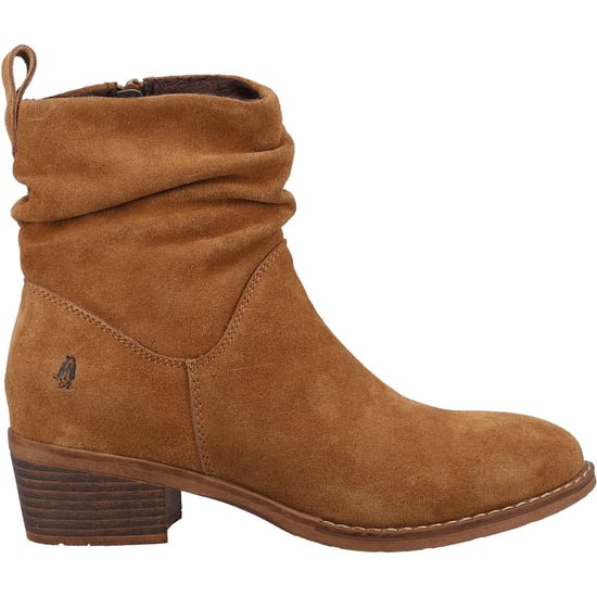 Hush Puppies Iris Wildleder Damen Tan Stiefel - Image 4