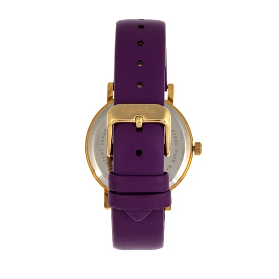 Sophie and Freda Budapest Leather-Band Watch