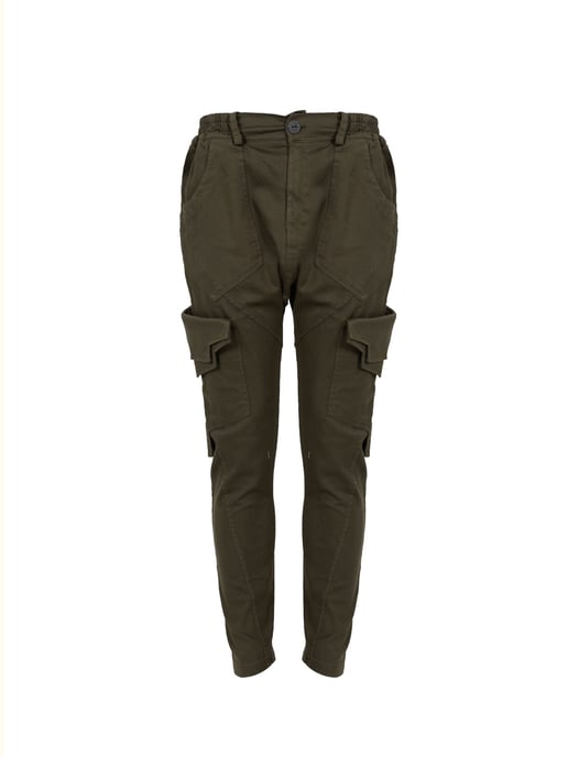 La Haine Inside Us Trousers Cargo Men's Green
