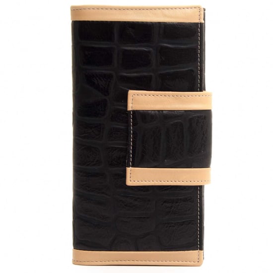 Leather purse Montevita in Brown