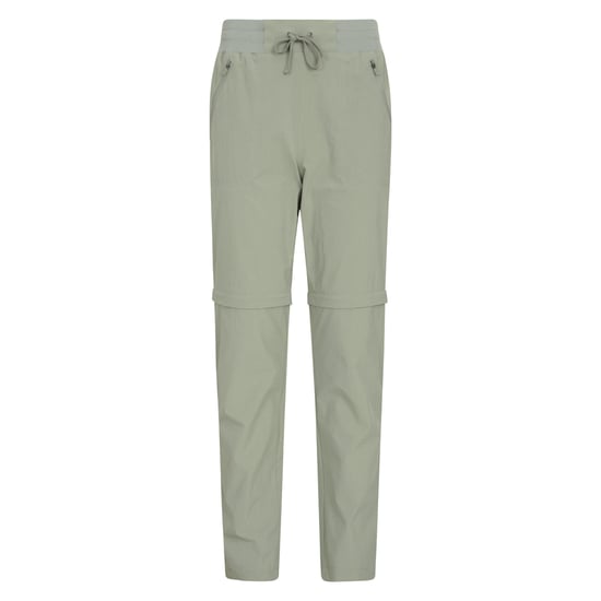 Mountain Warehouse Womens/Ladies Explorer Zip-Off Hiking Trousers (Khaki Green)