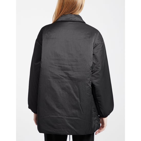 Women's Calvin Klein Oversized Padded Coach Jacket in Black