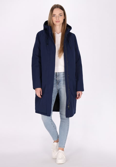 Dreimaster Winterparka Damen dunkelmarin - Image 2