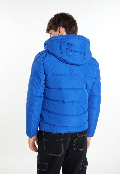 Mo Wattierte Winterjacke Herren Blau - Image 4
